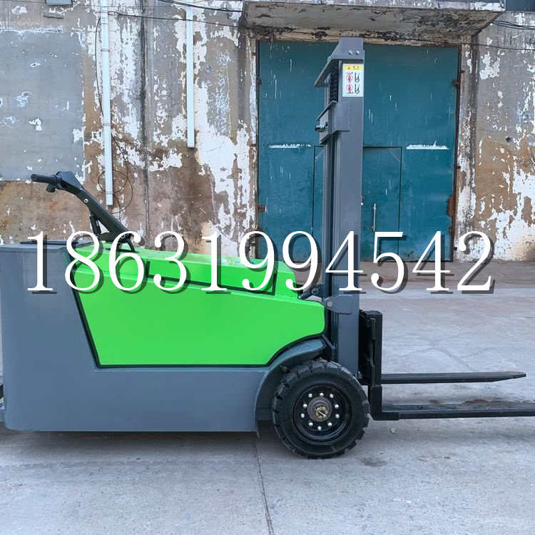 西峡县小型电动叉车1吨2吨步行站驾式电瓶堆高充电装卸车液压升降车铲车